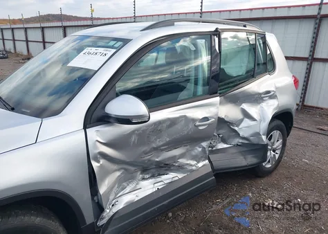 2017 Volkswagen Tiguan 2.0T S z USA, uszkodzony, nr VIN WVGBV7AX4HK002635